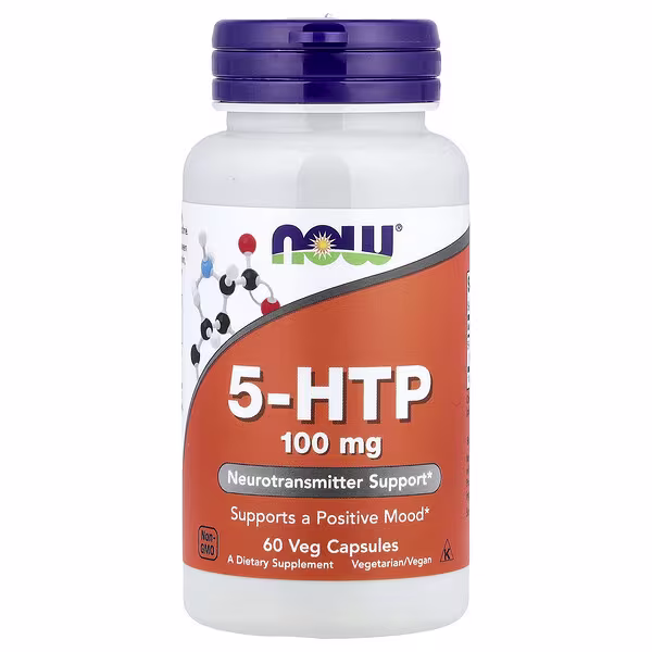NOW 5-HTP 100 mg, 60 вег. капс.